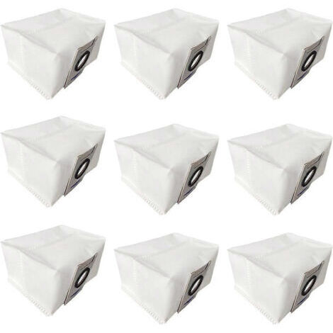 BARKBUSTERS Pièces détachées pour aspirateur robot ECOVACS DEEBOT X1 OMNI /Turbo /Plus /T10 Plus T20OMNI : sacs à poussière de rechange