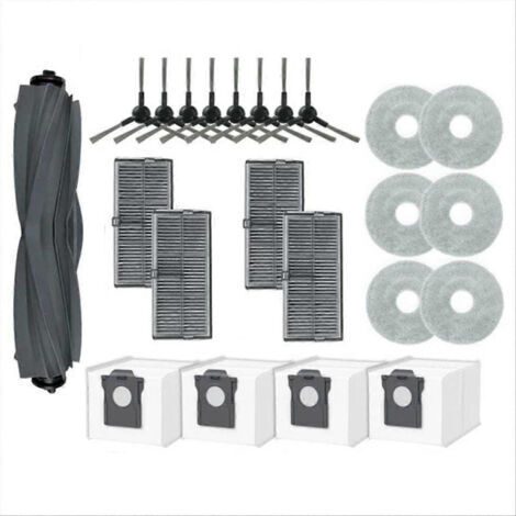 BARKBUSTERS Pièces de rechange pour aspirateur Dreame Mova E30 Ultra : accessoires, brosse principale, filtre HEPA, taille M