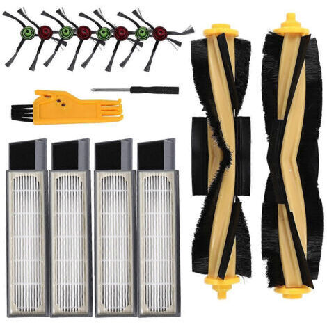BARKBUSTERS Pièces de rechange pour aspirateur robot hybride Ecovacs Deebot OZMO séries 920, 950, T5, N8, T8 et T9, Yeedi 2 C