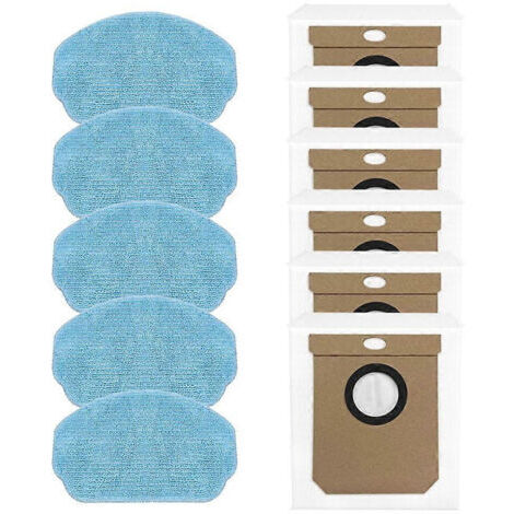 BARKBUSTERS Ensemble sac à poussière et chiffon de nettoyage pour aspirateur Cecotec Conga 7690 Immortal Max Home M - Pièces détachées
