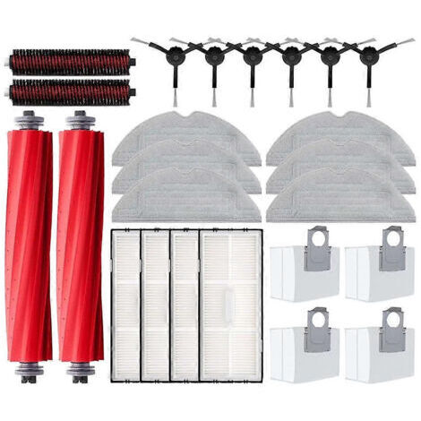 BARKBUSTERS Accessoires pour brosses à rouleau haute vitesse Roborock S7 Maxv Ultra et S7 Pro Ultra : brosse de nettoyage, chiffon et filtre.