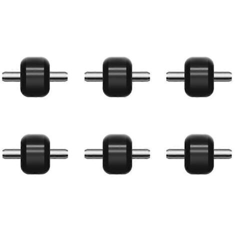 BARKBUSTERS Pièces détachées pour rouleaux souples d'aspirateurs V6, V7, V8, V10, V11 et V15 : tête de rouleau souple de rechange, petites roues et accessoires D
