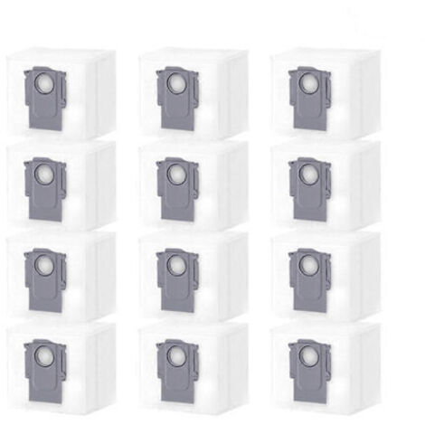 BARKBUSTERS Sacs à poussière pour pièces détachées Roborock Q10 X5/ Q10 X5+/Q10P/Q10P+/Q10 PF/Q10 PF+/Q8+/ Q8 Max Pro/ Q8 Max Pro Plus