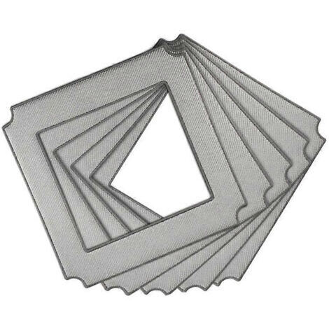 BARKBUSTERS Lot de 5 chiffons de rechange en microfibre pour balais Ecovacs Robotics Winbot W836 W850 W860 W880 W920 Wi