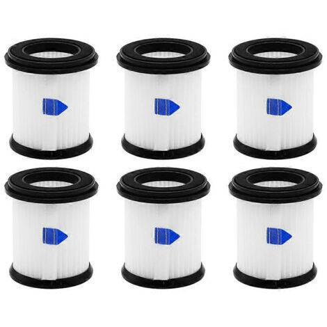 BARKBUSTERS Lot de 6 filtres HEPA avec filtre à mailles de rechange pour aspirateur sans fil INSE N5S S6T S6P Pro - Pièces détachées