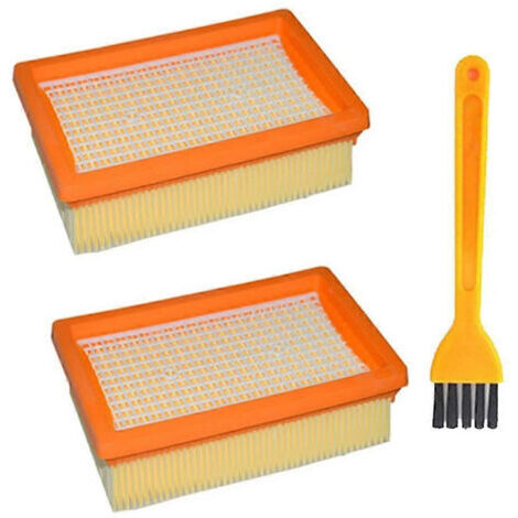 BARKBUSTERS Lot de 2 filtres de rechange pour aspirateur eau et poussière KARCHER MV4 MV5 MV6 WD4 WD5 WD6 - Filtre HEPA 2.863-005.0 (1/5)