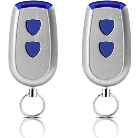 BARKBUSTERS Normstahl Lot de 2 télécommandes de rechange 433,92 MHz 2 canaux Compatible avec Normstahl Crawford EA433 2KS, EA433 4KS, T433-4, RCU 433-2, RCU 433-4, EA433 2KM Micro