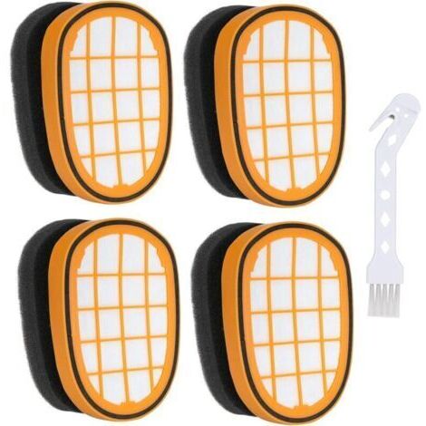 BARKBUSTERS Lot de 4 filtres de rechange FC5005/01 compatibles avec Philips XC7042 XC8347 XC8147 FC6812 FC6813 FC6822 FC6823 SpeedPro Max pour accessoires Philips FC5005/01