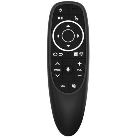 BARKBUSTERS Télécommande Intelligente Pro G10S - Souris Aérienne Vocale avec Gyroscope, 2.4G Sans Fil, Contrôle Universel pour TV, Box, Projeteur, Maison Connectée, Plug and Play(2pcs)-