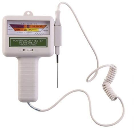 BARKBUSTERS Numérique PH Mètre, Portable Testeur de Ph Professionnel Testeur Digital pour Mesurer la Qualité de Liquide PH Chlore Metre pour Piscine et Spa.