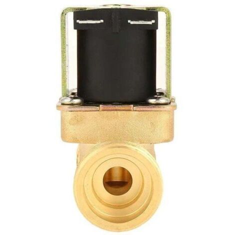 BARKBUSTERS DC12V G3/4 Électrovanne électrique normalement fermée, Électrovanne en laiton, Électrovanne NC (G3/4 DC12V)
