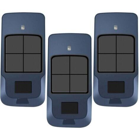 BARKBUSTERS Télécommande de portail compatible avec BFT Mitto Cool C4, 4 canaux, 433 Mhz, Rolling Code, modèle D112318.