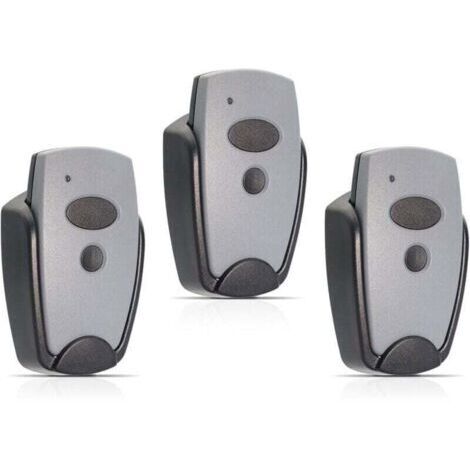 BARKBUSTERS Lot de 3 télécommandes pour ouvre-porte de garage Marantec 868,3 MHz, 2 canaux, compatible avec Marantec Digital 302 384 304 313 321 323 131