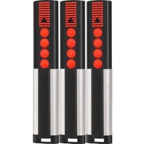 BARKBUSTERS Lot de 3 868MHz Telecommande Portail, Telecommande Porte de Garage Compatible avec Telecommande 4020 TX03-868-4, 4026 TX03-868-2, 4020V000, 4026V000, Bip Portail Porte De Garage, 4 Canaux