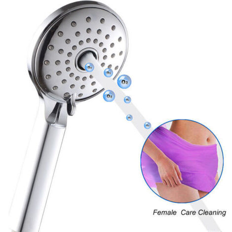 BARKBUSTERS Pommeau de douche à main haute pression avec mode jet doux , mode ressort pour femme , rondelle en caoutchouc (1/4)