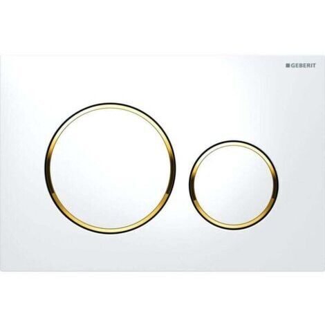BARKBUSTERS Plaque de commande double  Sigma20 : blanc, or (115.882.KK.1)