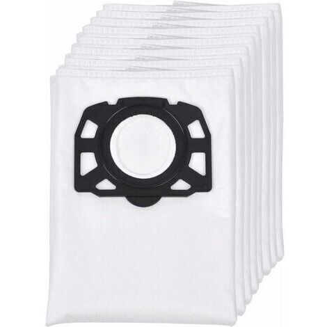 BARKBUSTERS Lot De 8 Sacs Filtrants De Rechange Pour Aspirateur Karcher Wd4 Wd5 Wd5 / Premium / Mv4 / Mk5 / Mv6