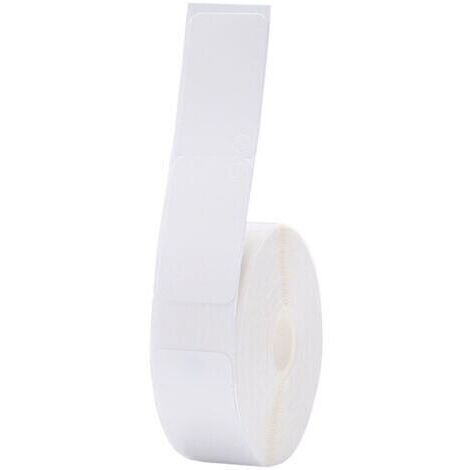 BARKBUSTERS Rouleau de papier thermique pour étiquettes de bijoux Niimbot, 14 x 50 mm, 130 feuilles, compatible avec l'imprimante thermique D11. Imperméable, résistant à l'huile et indéchirable