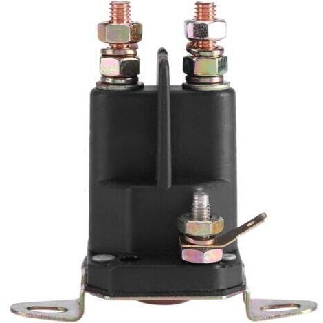 BARKBUSTERS Solénoïde, solénoïde de démarrage universel 3 pôles 12V pour MTD 109946 146154 1753539 AM138497 (33-331)