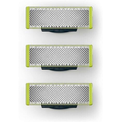 BARKBUSTERS 3 lames de rechange pour votre rasoir Philips Oneblade,