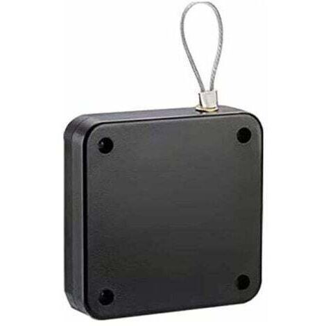 Ferme Porte Automatique,Ferme-Porte Silencieux à Cordon,Porte Coulissante Tampon MéNager Porte Coulissante,Pas De PoinçOnnage,Portant Environ 20 Kg,Ferme-Porte RéGlable,Fermeture Automatique