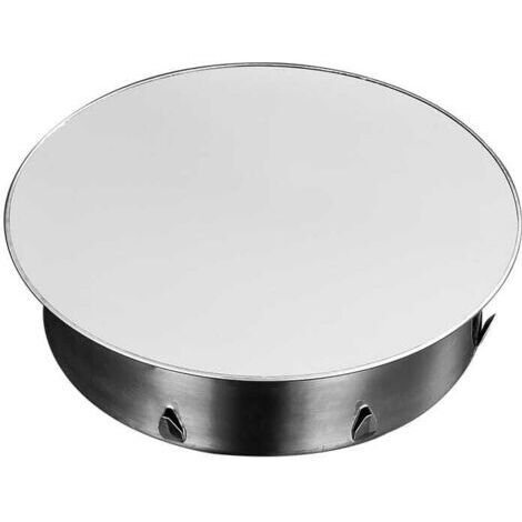 Bouchon pour Tuyau de Poêle 145mm à 178mm, Cache-trou de cheminée, Cache Tuyau, Couvercle De Trou De Cheminée,Profondeur 48mm, argent