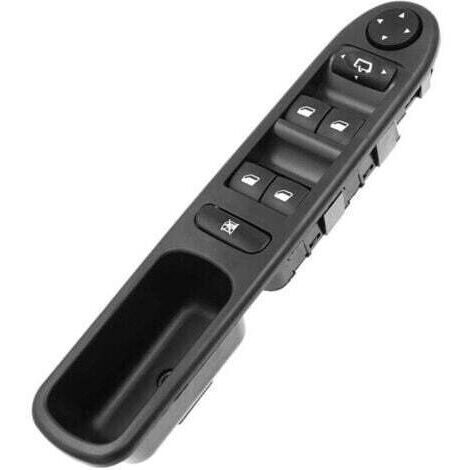 Levé Vitre Avant Gauche Drive CÔTÉ Vitre Électrique Interrupteur Principal, Interrupteur de Lève-Vitre Compatible pour Peugeot 307 307SW 307CC--TRIMEC (1/5)