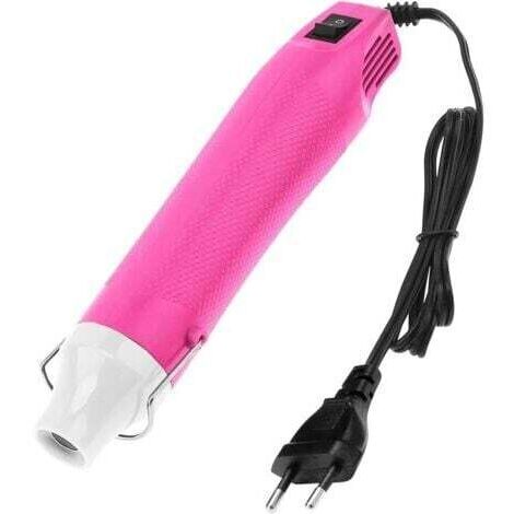 pistolet thermique,Mini Heat Gun 220V 300W Embossing Décapeur Thermique pour D'emballage Rétractable le Gaufrage Séchage de la Peinture du Papier (1/5)
