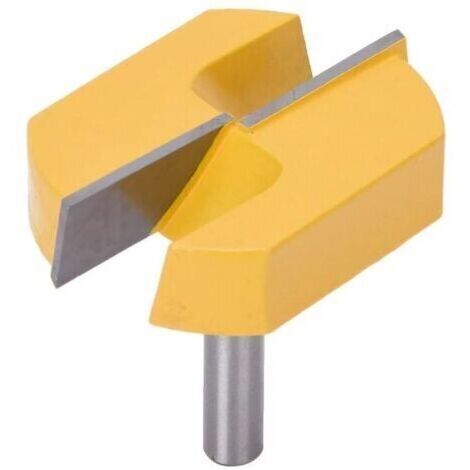 (8x57mm) Fraise de Queue de 8mm, Fraise de Rabotage de Surface de Fond de Rabotage de Nettoyage de en Bas (1/4)