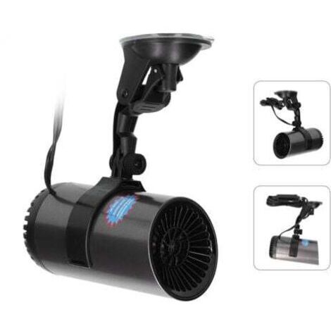Chauffage de voiture 2 en 1, ventilateur 150W 12VDC, désembueur Portable Plug and Play avec support rotatif à 360 °, ventouse