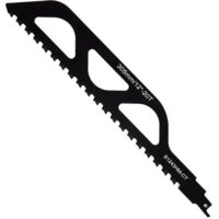 Lame Scie Sabre 305mm Carbure – Coupe Pierre, Béton, Ytong – Compatible Einhell, Bosch, Dewalt
