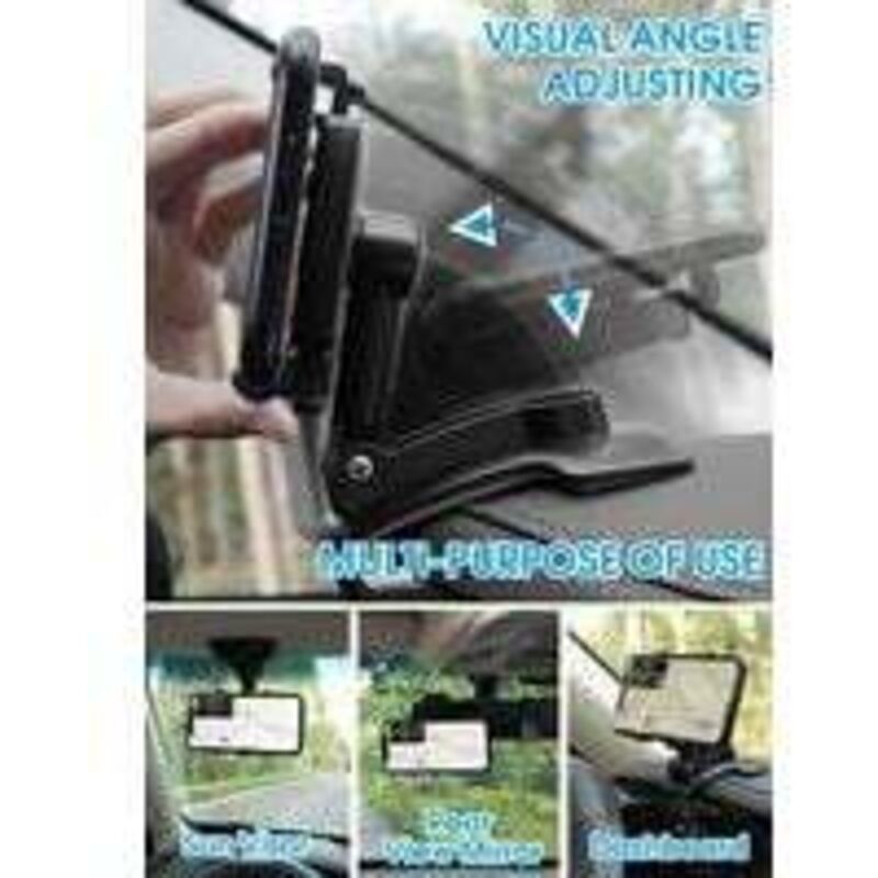 Support De Téléphone Portable à Ventouse Pour Voiture 360° Tableau De Bord Fiche Technique Et Prix Au Maroc 4