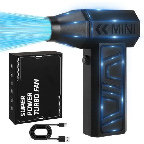 Souffleur Air Comprimé 100000TR/Min d’Air Comprimé pour le Nettoyage Rechargeable Mini Sans fil Souffleur d'air avec Vitesse Continue,Bombe Air Comprimé Nettoyage, Pour Voiture, Maison, Clavier, PC (1/5)