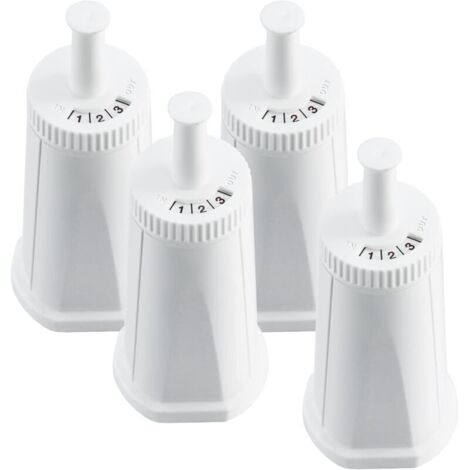 Filtres de rechange Breville Barista Express Barista Pro Barista Touch Oracle Touch Claro Swiss, lot de 4, filtres à eau pour machine à expresso Breville compatibles avec Breville BES880 BES878 BES990 (1/5)