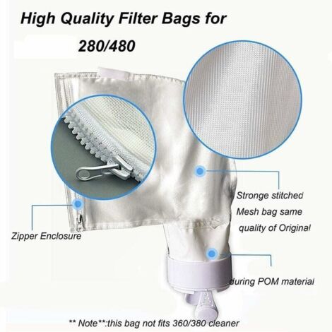 Sac standard avec fermeture éclair Polaris 280 Marque POLARIS Référence K13