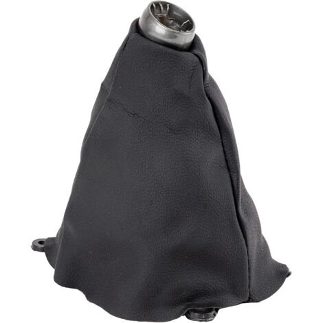 Origen Soufflet de levier de vitesse en simili cuir noir pour Honda Civic. Parfait pour le remplacement du soufflet d'origine (1/2)