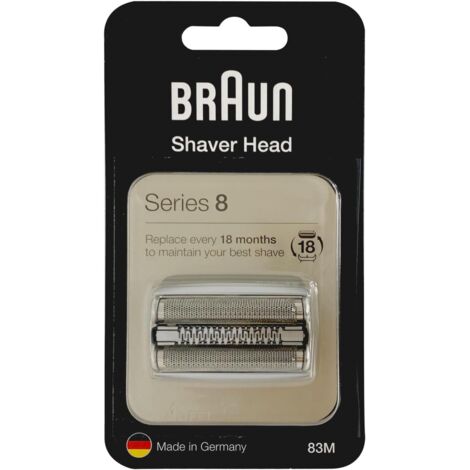 Braun 83m ShaverHead - Tête de rasoir Convient pour 8370CC 8390