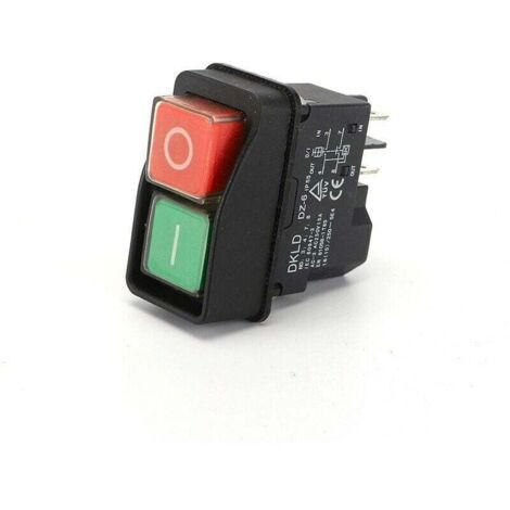 Interrupteur De Sécurité Magnétique Bouton Poussoir - Pour Scie/coupe - IP54 - Neuf