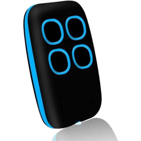 Télécommande portail universelle 4 en 1 – Multifréquence 280 à 868 MHz – Mémorise jusqu'à 4 codes – Résistante aux intempéries