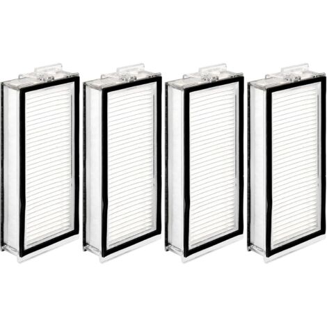 (4 Pièces) Q5 Pro+ Filtres HEPA de Remplacement Compatibles Avec l\'aspirateur robot Roborock Q5 Max+, Q5 Pro, Q5 Pro+, Q8 Max, Q8 Max+, Q7, Q7+, Q7 Max, Q7 Max+, Q5 Duoroller+, Pièces Rechange (1/5)