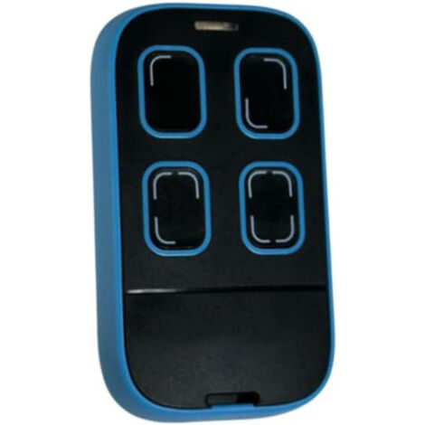 Télécommande universelle Multi Switch 433.92 MHz et 868 MHz – 4 boutons programmables – Portée 100 m – Compatible Nice, BFT, Somfy, FAAC, Hormann