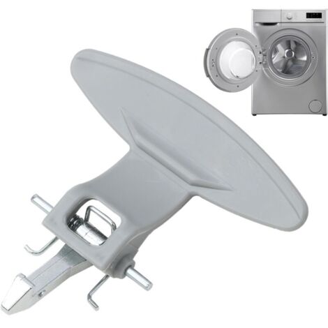 Kit Complet Poignée de Porte de Lave-Linge compatible avec LG, Réf, 3650EN3005, Matériau ABS Durable, Gris Élégant, Vérifiez la Compatibilité Modèle, Kit Complet 1 Pièce, Poignée de Porte Lave Linge
