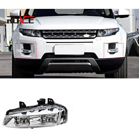 Lampe antibrouillard avant droite LR026089 pour Land Rover Range Rover Evoque 2012-2015 – Amélioration visibilité – Installation non destructive