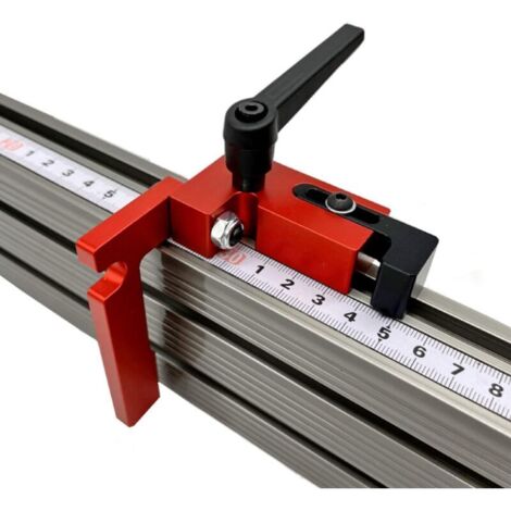 75 Type de rail de guidage Stop - 75 - Type Miter Track Stop - Travail du bois - Limiteur d'outils à main - Alliage d'aluminium - Toboggan - Localisateur à onglet en T - Dispositif d'arrêt (75 types)
