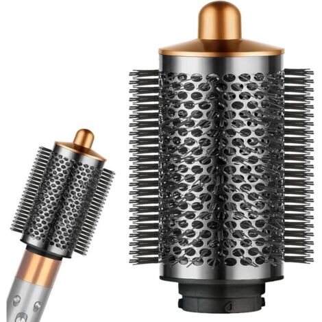Brosse volumisante ronde pour Dyson Airwrap – Pour cheveux lisses et plats – Séchage rapide et volume – Compatible HS01, HS05