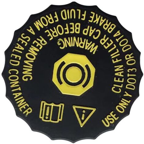 Bouchon de réservoir de liquide de frein anti-poussière pour Citroën Peugeot – Matériaux de qualité supérieure – Ajustement sécurisé – Compatible modèles 206, 207, 301, 2008, 3008, 308, 408, 508, C2, C3-XR, C4, C5