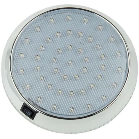 Éclairage intérieur de camping-car – 12 V 46 LED pour toit de voiture, caravane, caravane, bateau, véhicule marin