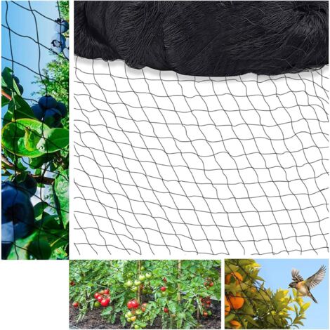 Filet Anti Oiseaux Voliere - Filet Poules de Protection Mailles de 25mm x 25 mm - Polyvalente Filet Anti Pigeon pour Plante (15m x 15m) (1/5)
