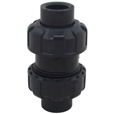 Ersandy – Clapet anti-retour à bille 32mm – Empêche le reflux d'eau – Compatible systèmes plomberie – Installation facile