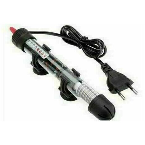 Chauffage pour aquarium- Tige Chauffante Aquarium Submersible, Reglage De La Temperature, 220-240V 25W-